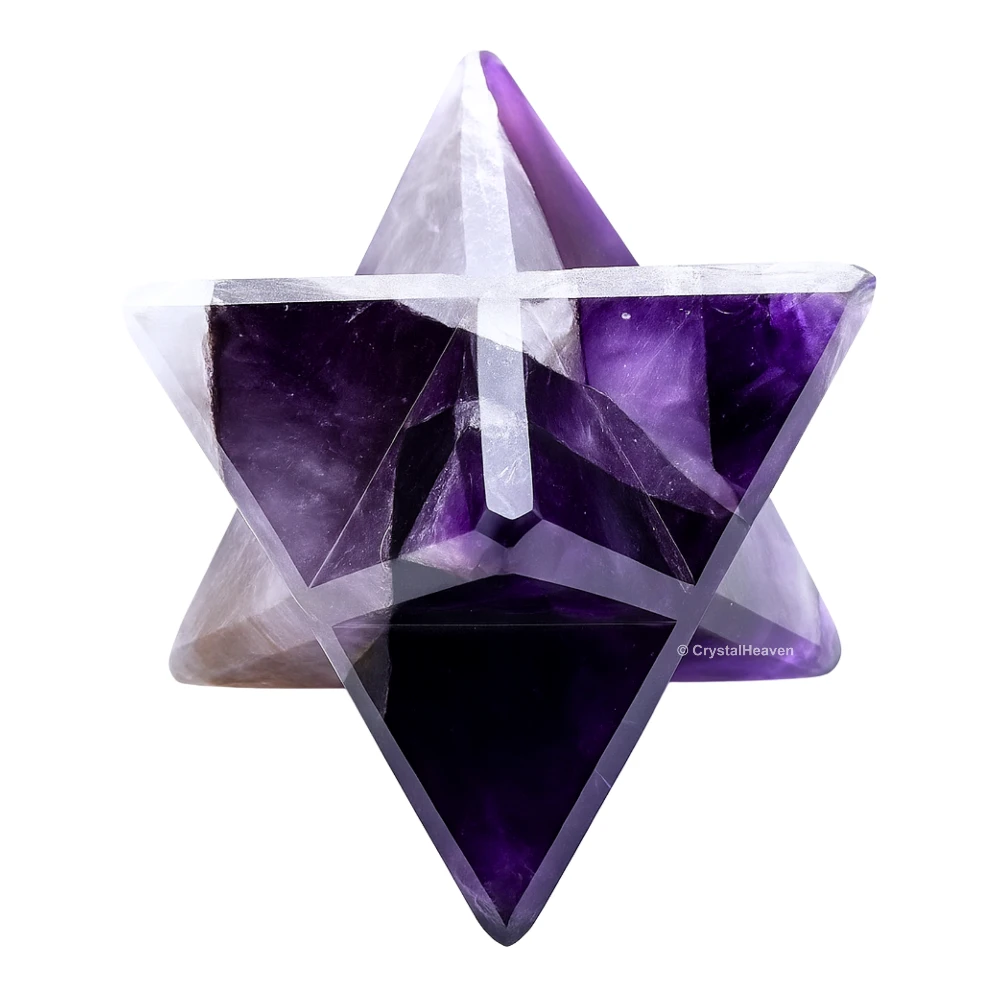 Amethyst Crystal Merkaba (35-45 mm)