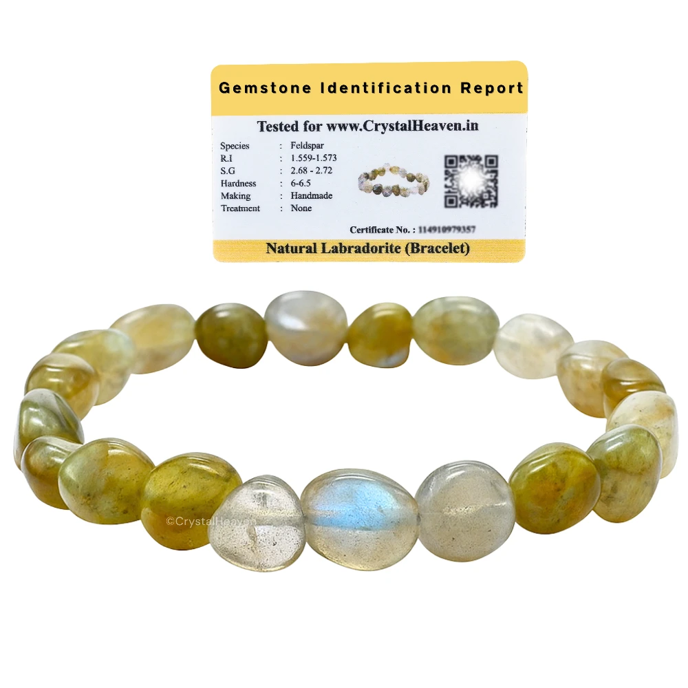 Labradorite Tumbled Bracelet (Elastic)