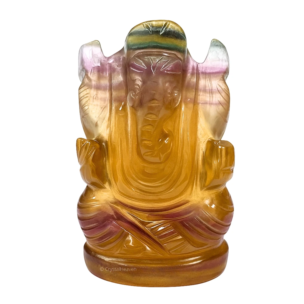 Multi Fluorite Crystal Ganesh Ganpati