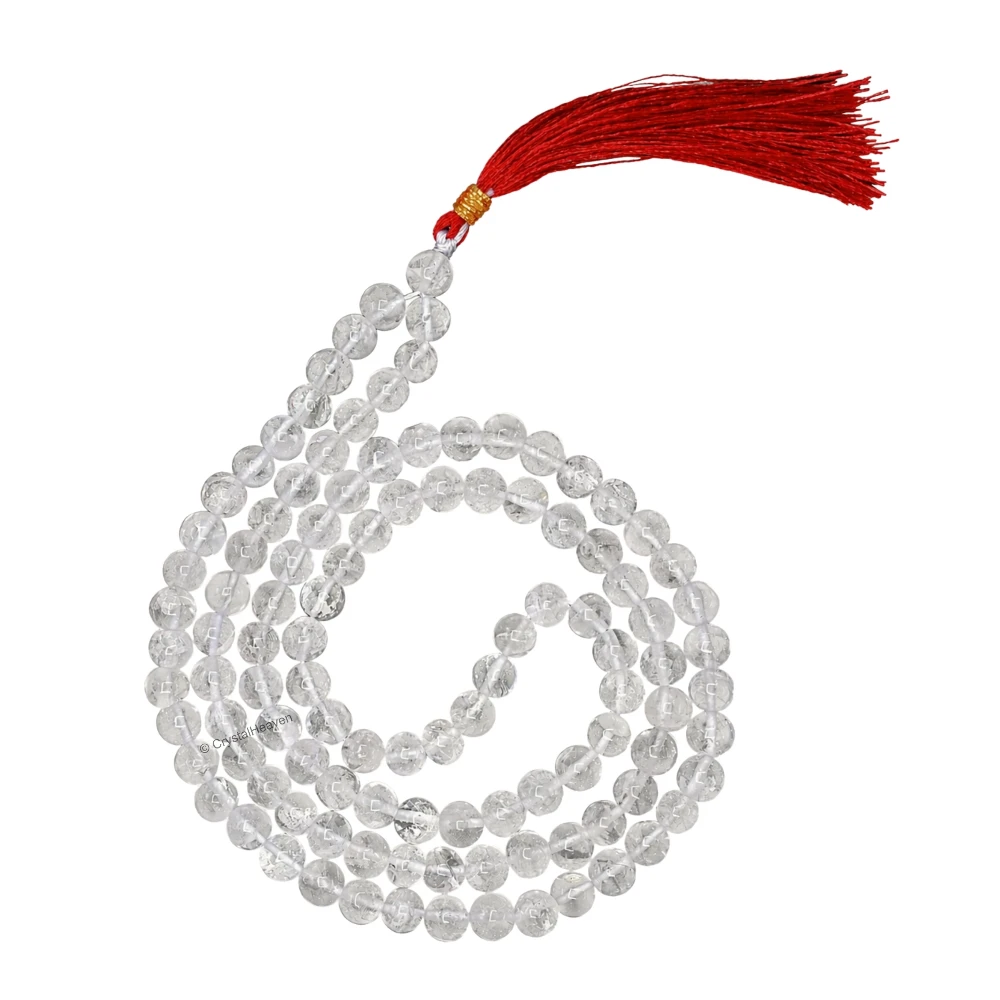 Sphatik Mala - B Grade 108 Beads (6mm)