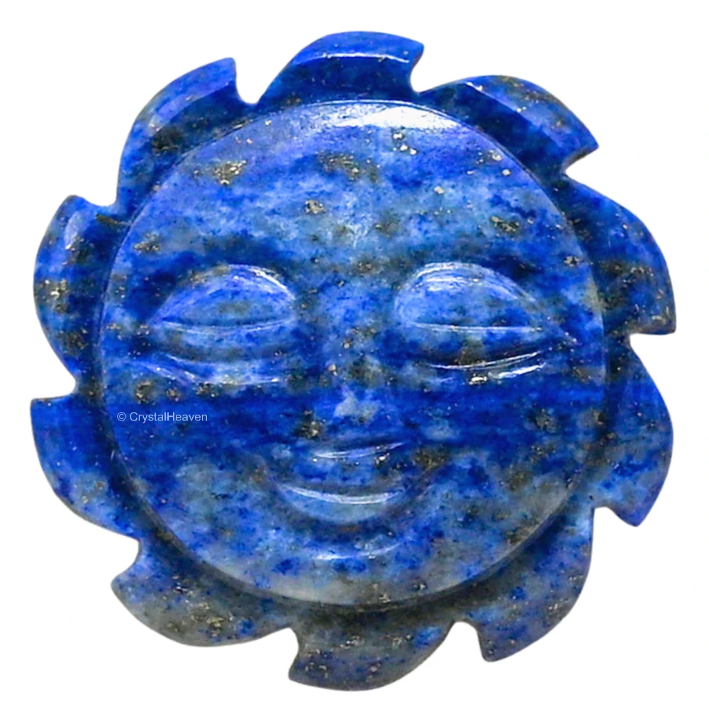 Lapis Lazuli Surya Face