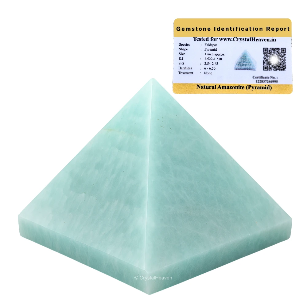Amazonite Pyramid (2 Inch)