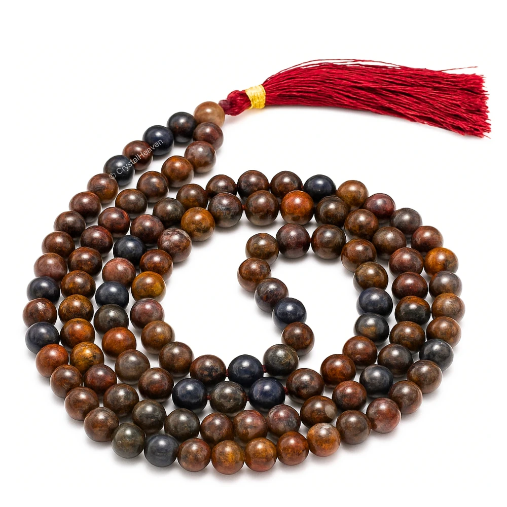 Pietersite Japa Mala (Without Knot)