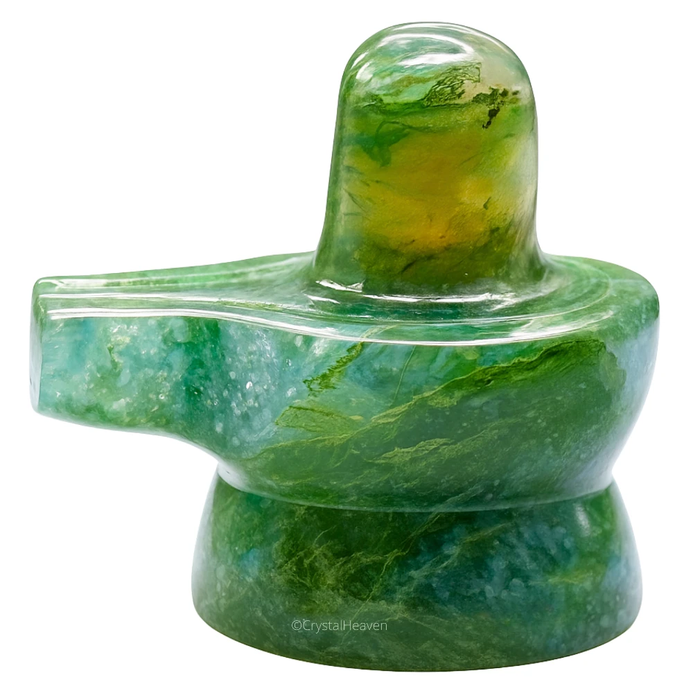 Moss Agate Shivling