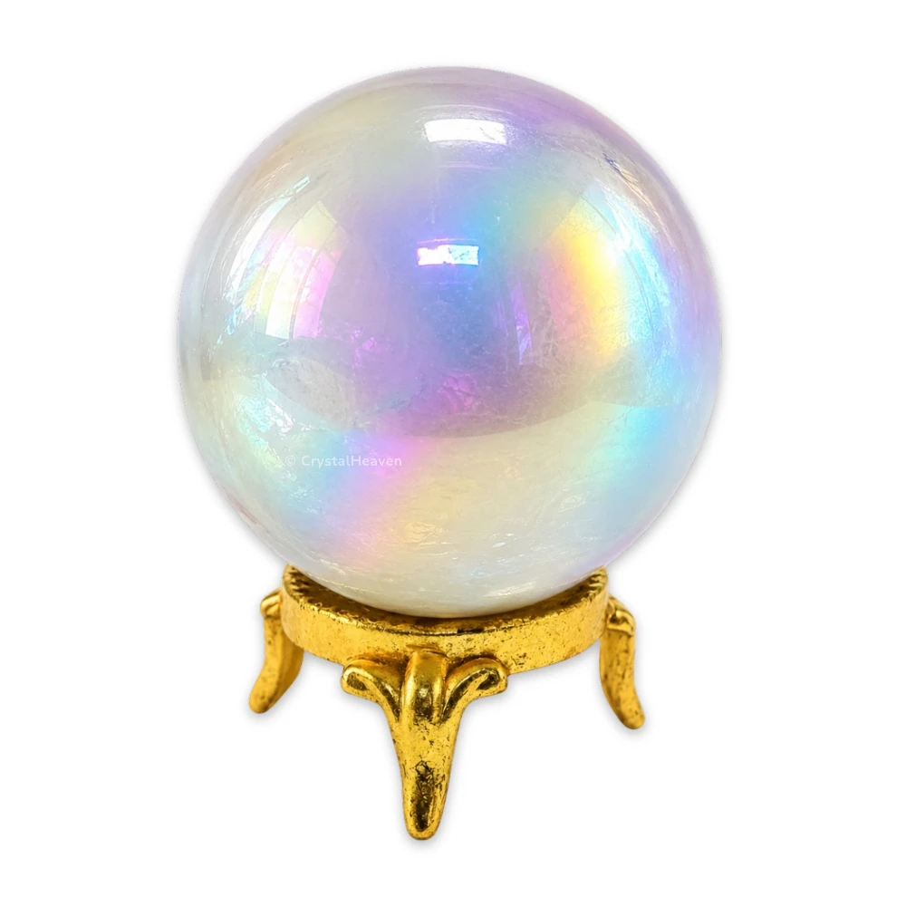 Angel Aura Quartz Sphere (1.5 Inch)