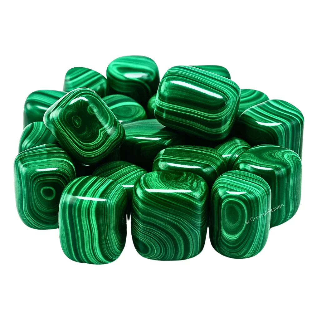 Tumbled Malachite Stones (30 Gram)