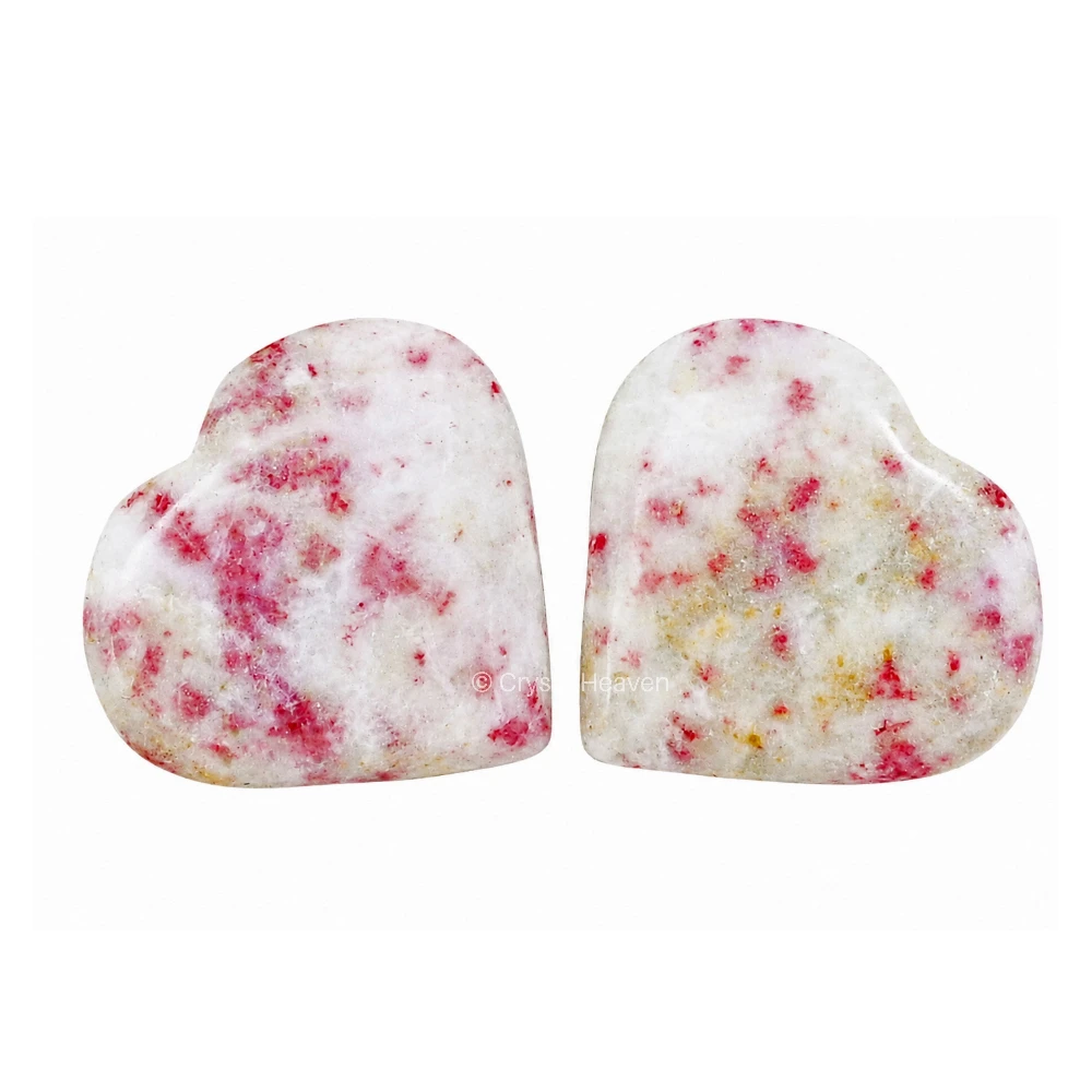 Cinnabarite Mini Heart (Pack of 2)