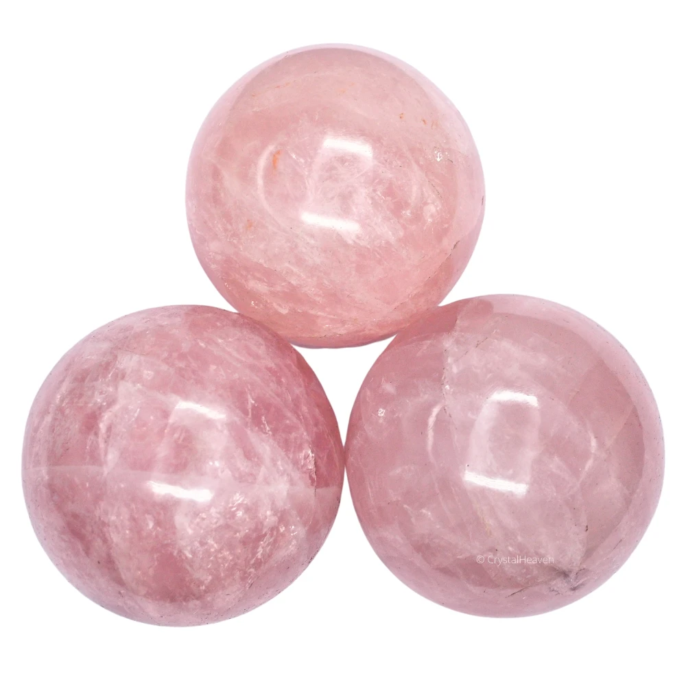 Large Rose Quartz Sphere (2.5 Inch)