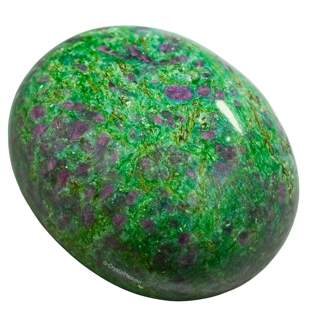 Ruby Fuchsite Palm Stone (Large)