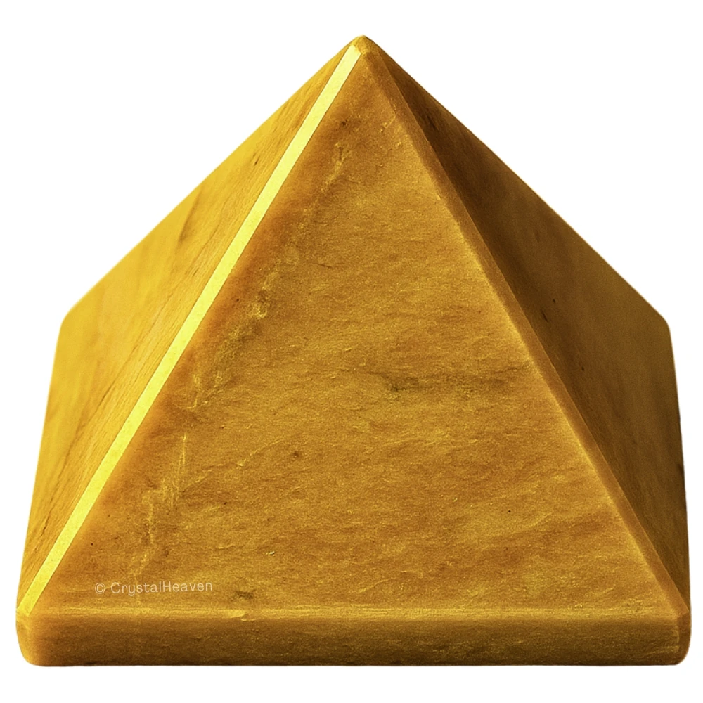 Yellow Jasper Pyramid (1 Inch)