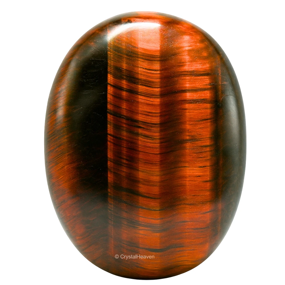 Red Tiger Eye Palm Stone