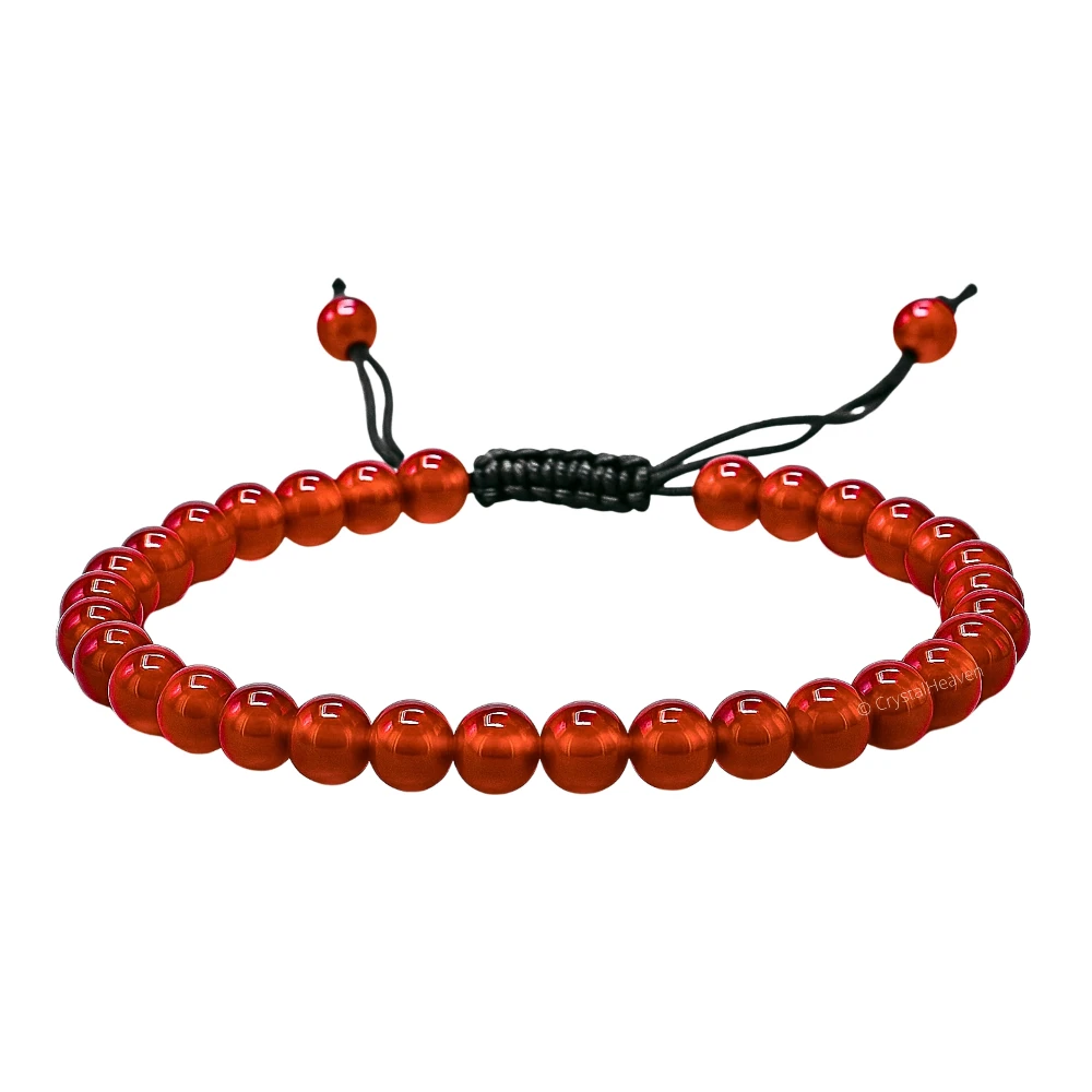 Red Onyx Anklet