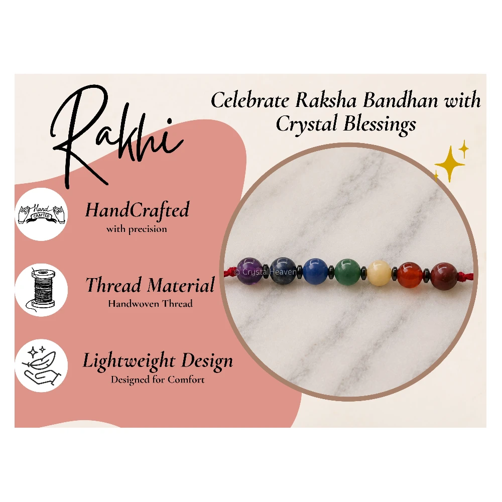 Chakra Rakhi for Brother (Set of 10)
