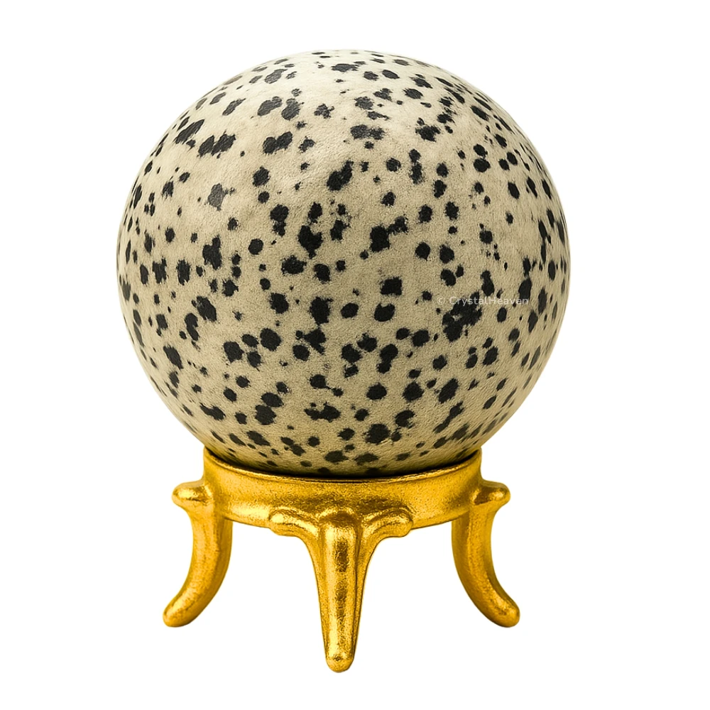 Dalmatian Jasper Sphere (2 Inch)