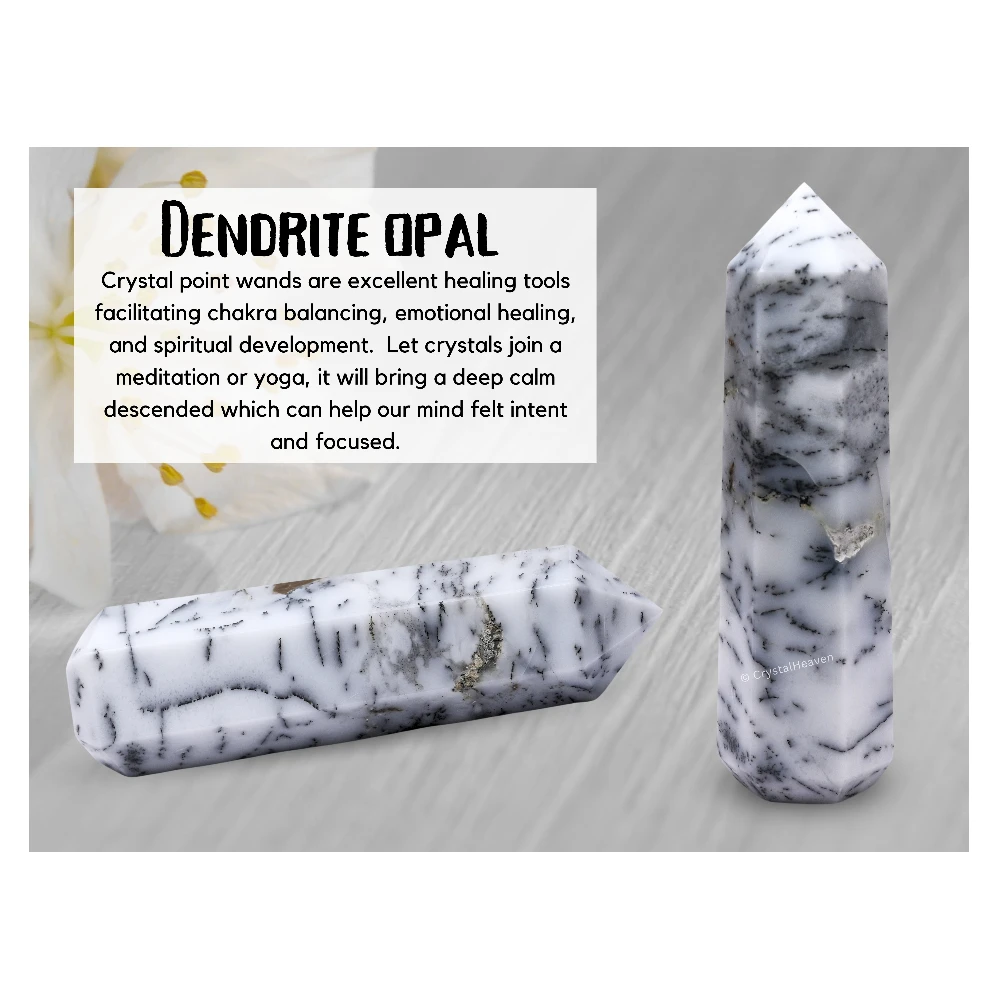 Large Dendrite Opal Tower