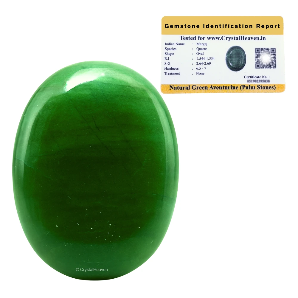 Green Aventurine Palm Stone