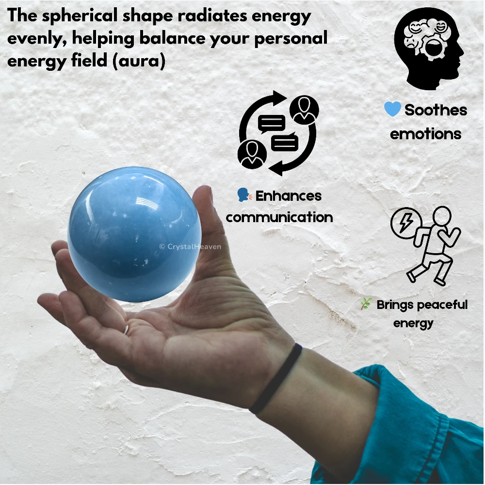 Angelite Sphere (2 Inch)