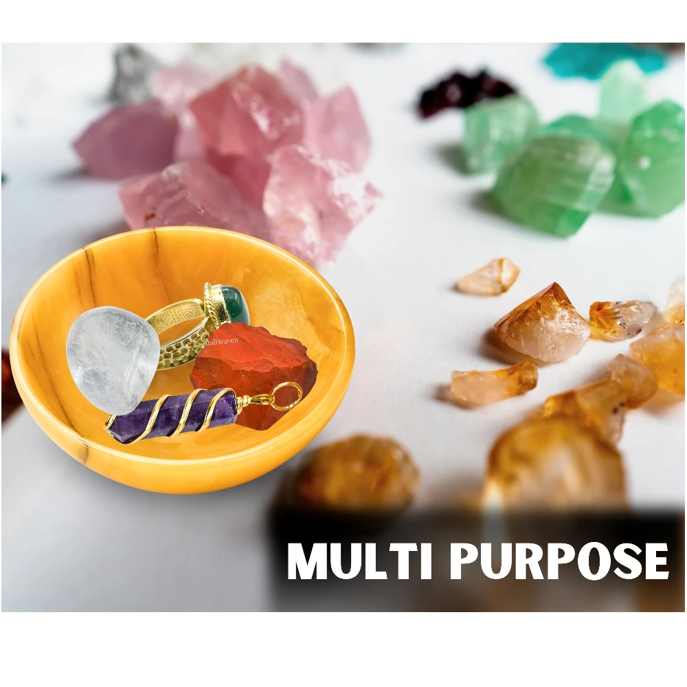 Yellow Aventurine Crystal Bowl - 3 Inch
