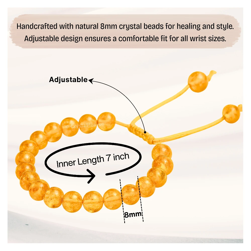 Amber Bracelet (Adjustable)