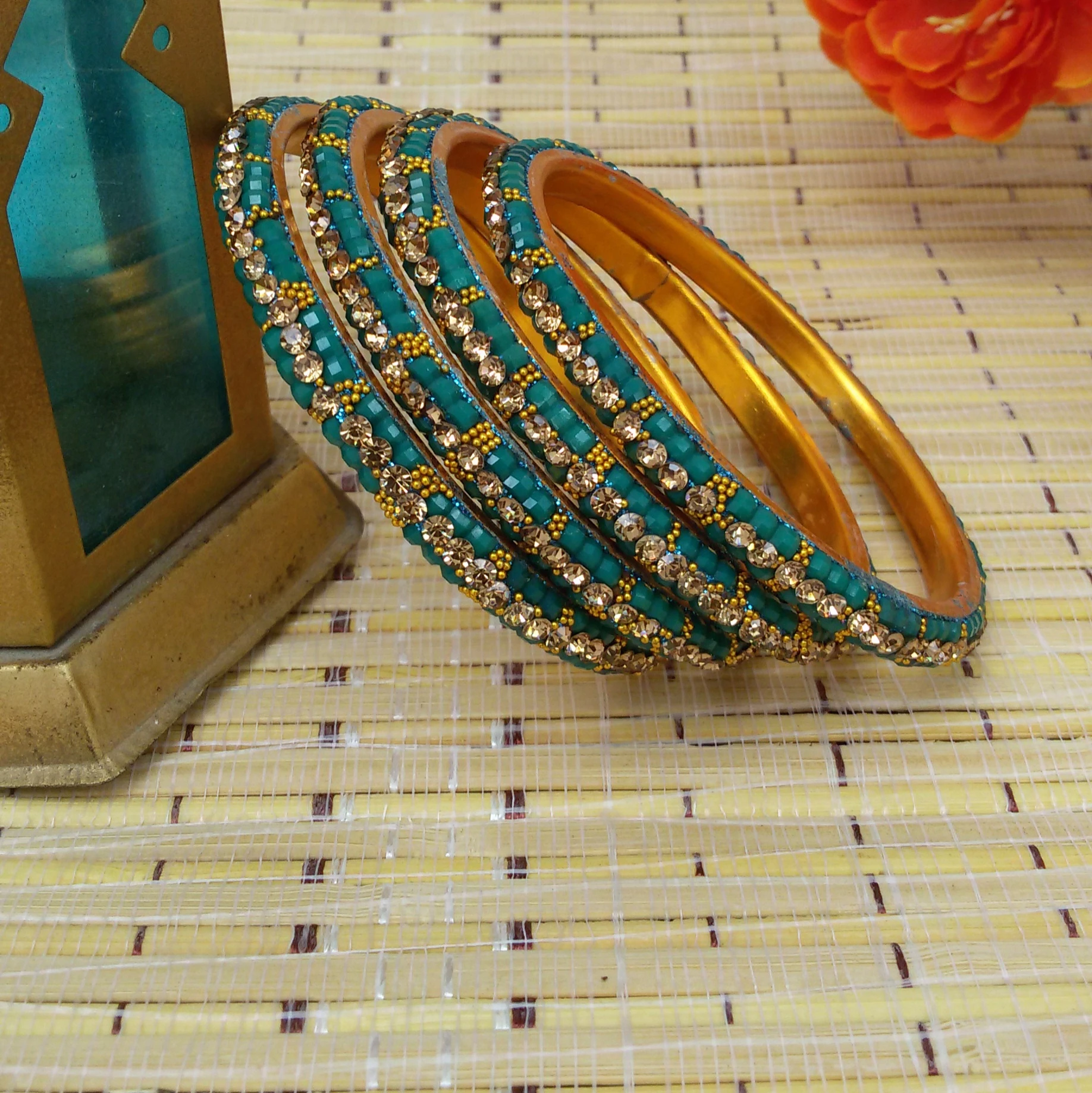 Fancy stone bangles