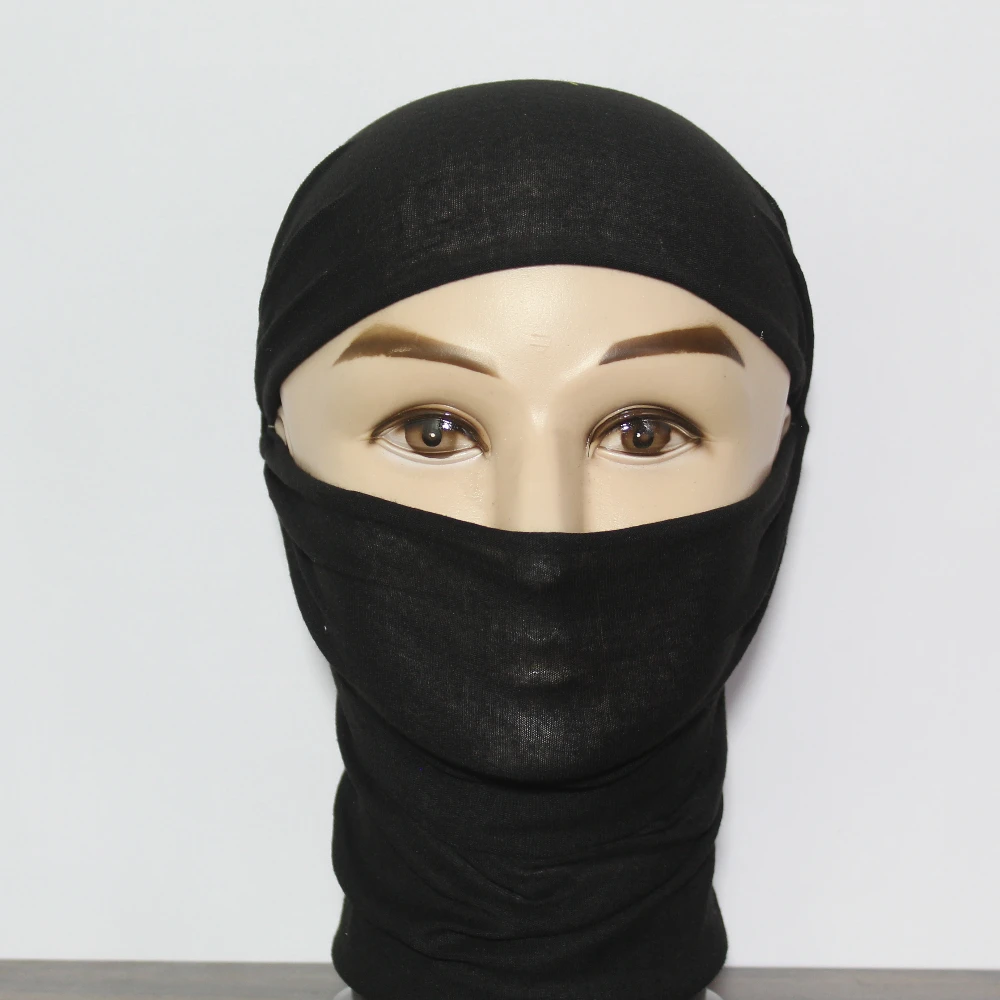 Black Bandana (Tube Shaped)