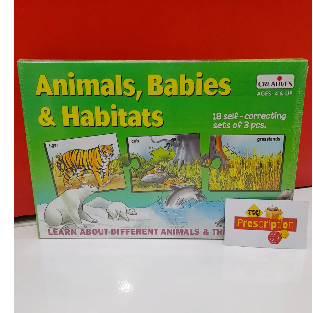 ANIMAL BABIES AND HABITATS