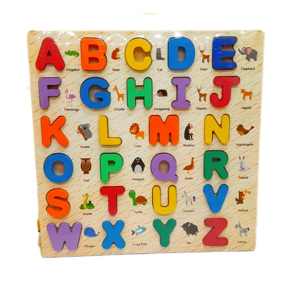 ALPHABET WOODEN BOARD