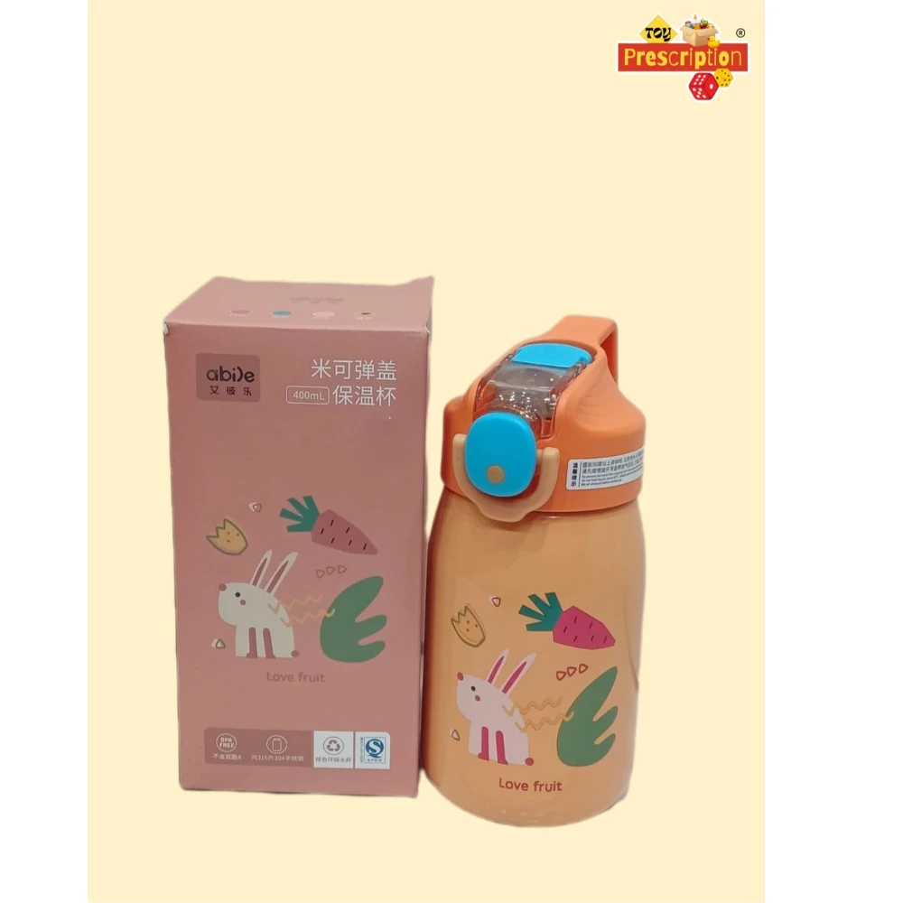 KIDS STRAW DRINKING WATER BOTTLE(400 ML)