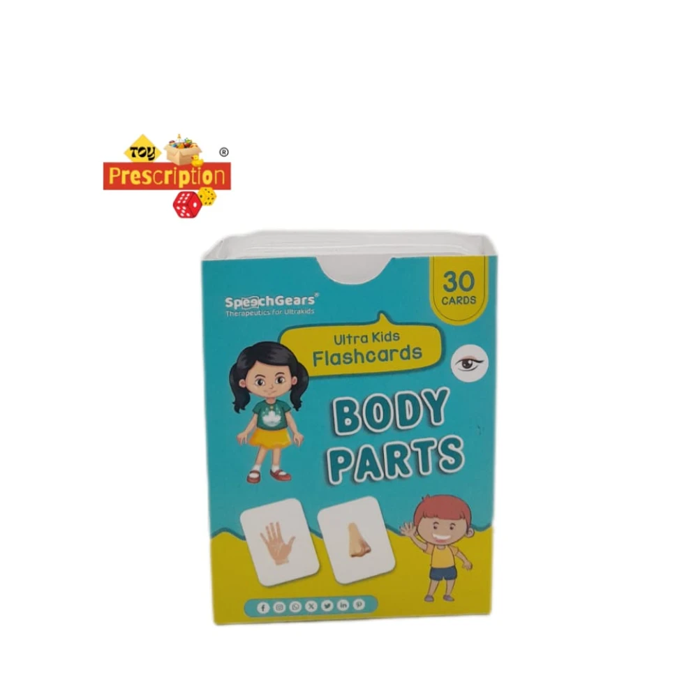 BODY PART FLASH CARDS