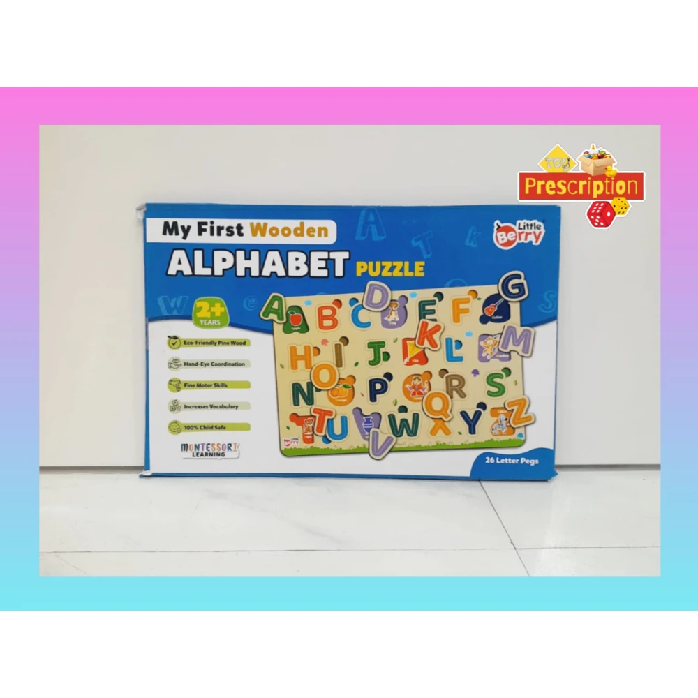 ALPHABET WOODEN PUZZLE