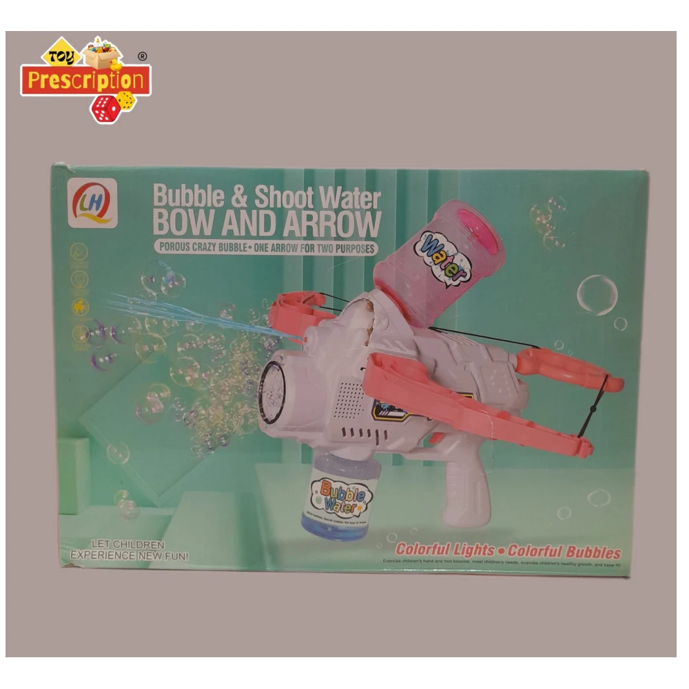 BUBBLE & SHOOT WATER BOW AND ARROW
