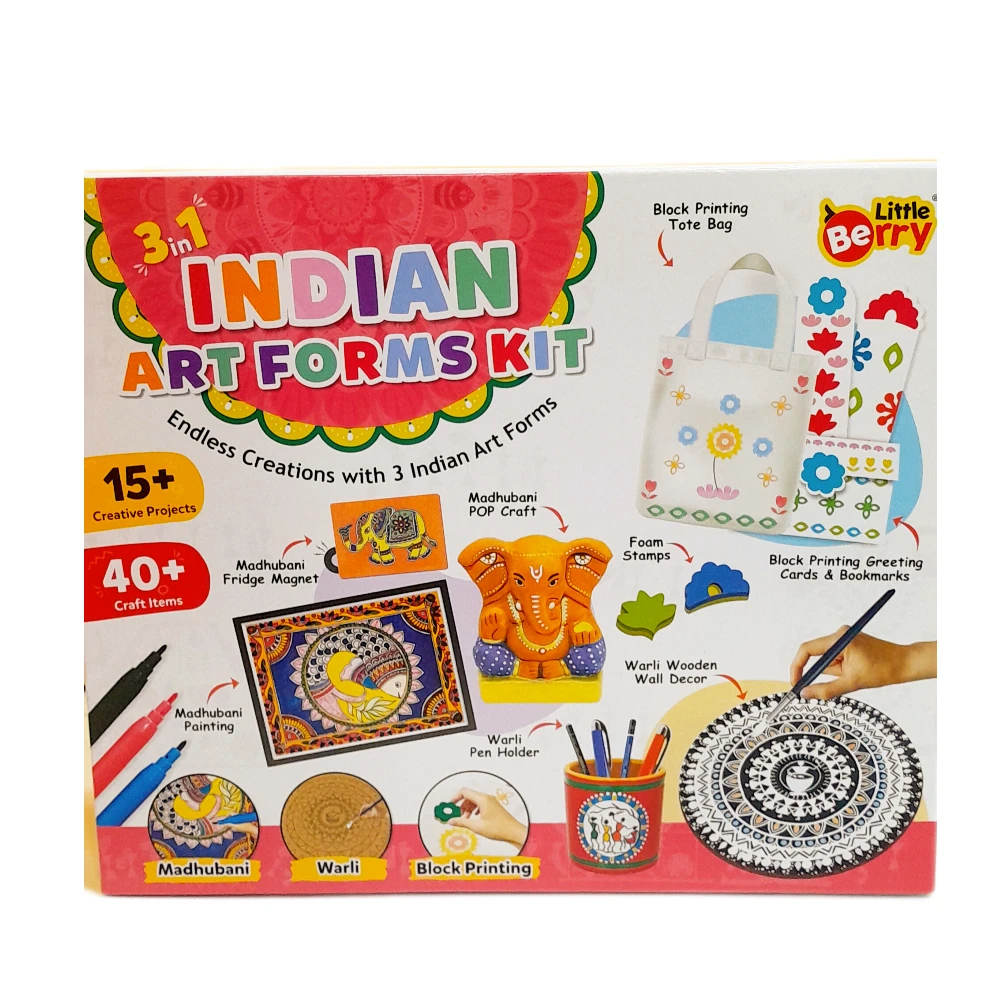 3 IN 1 INDIAN ART