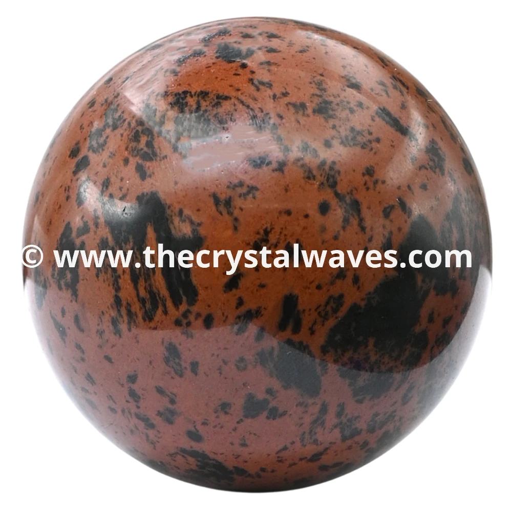 Mahogany Obsidian Ball Sphere (2inch)