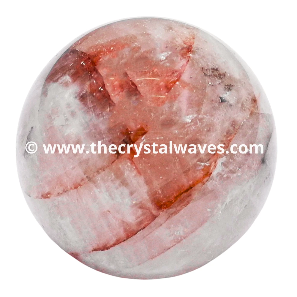 Red Hematoid Quartz Ball Sphere