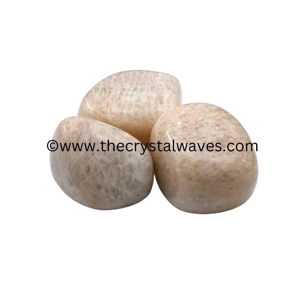Cream Moonstone Tumbled Nuggets (Regular)