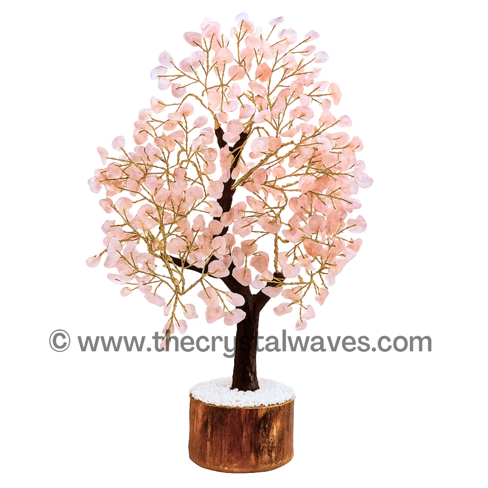 Rose Quartz Crystal Tree (5000 Chips/Copper)