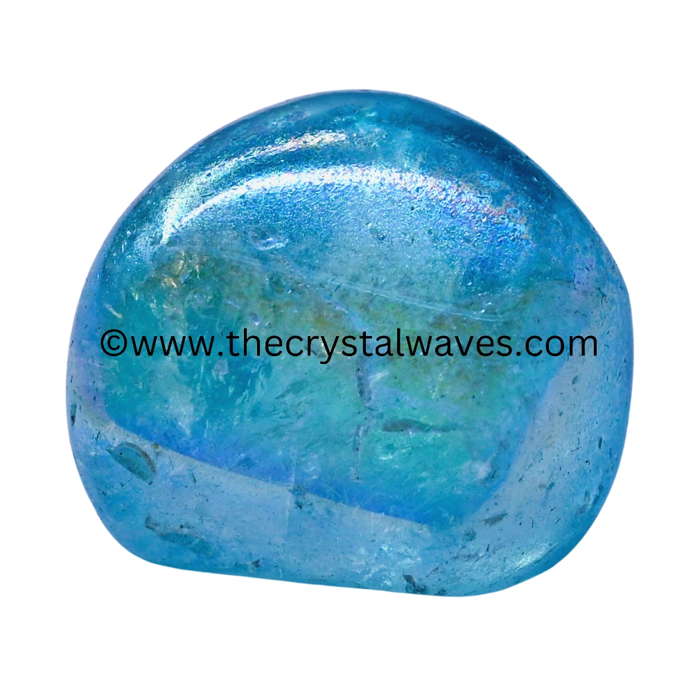 Aqua Aura Quartz Tumbled Nuggets (Regular)
