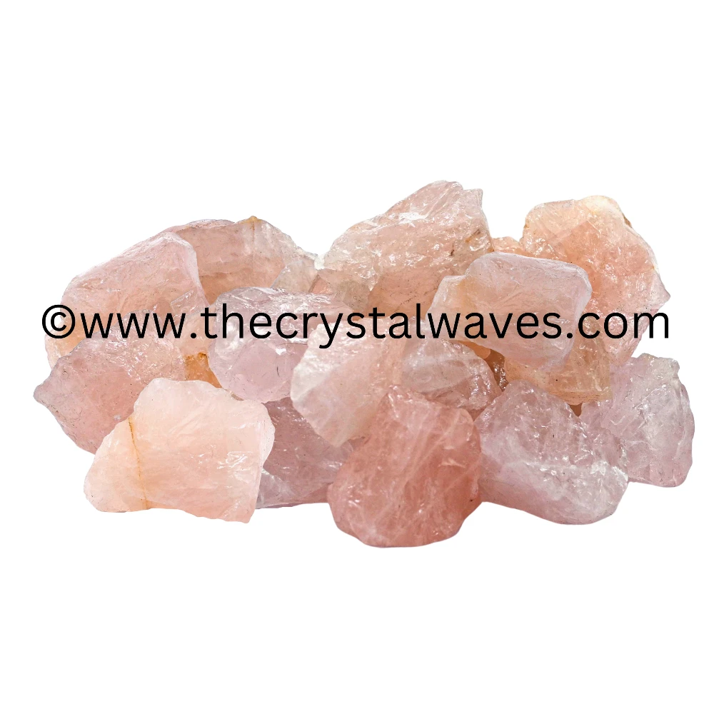 Star Rose Quartz Raw Stones