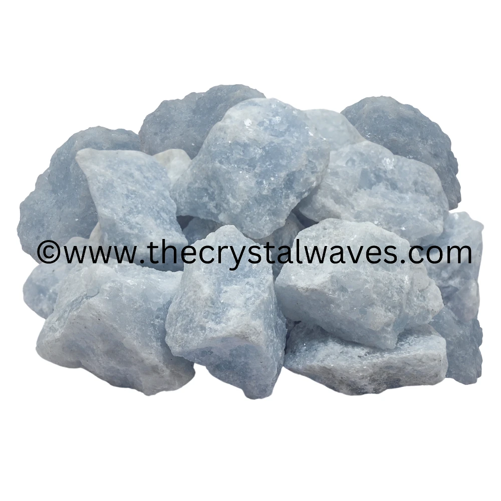 Blue Calcite Raw Stones