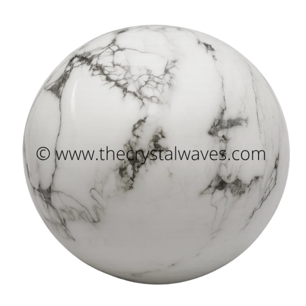 Howlite Ball Sphere (15-25mm)