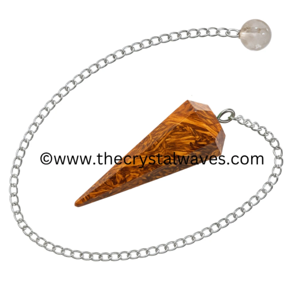 Mariyam Jasper Faceted Pendulum (Regular Chain)