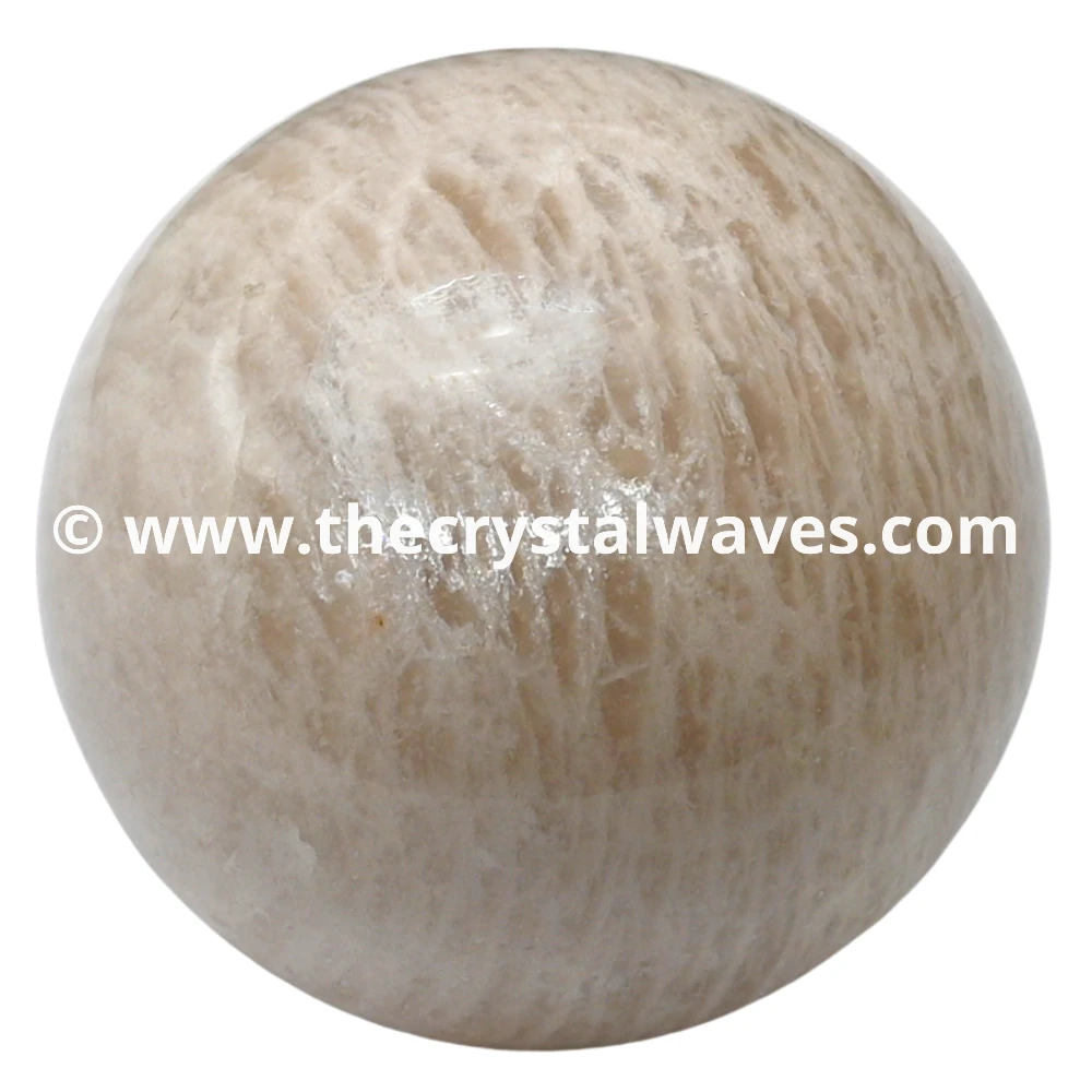 Cream Moonstone Ball Sphere (3inch)