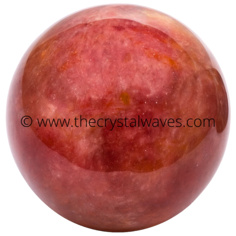 Strawberry Quartz Ball Sphere (40-60mm)