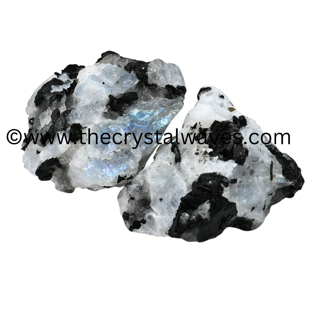 Rainbow Moonstone Raw Stones