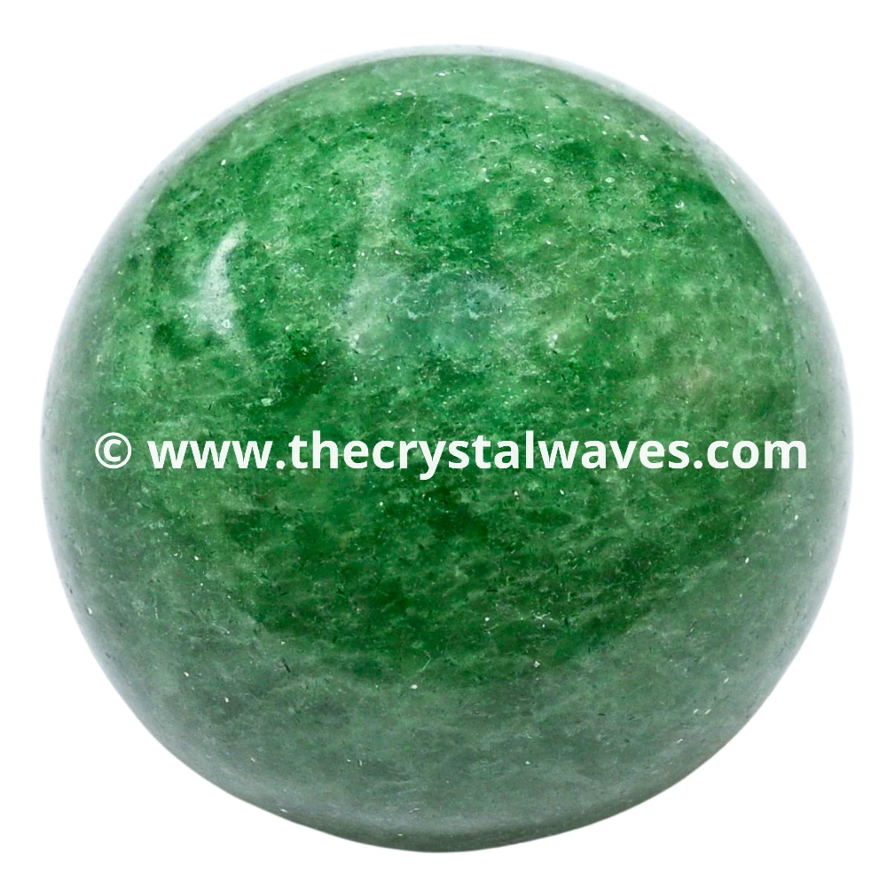 Green Strawberry Quartz Ball Sphere