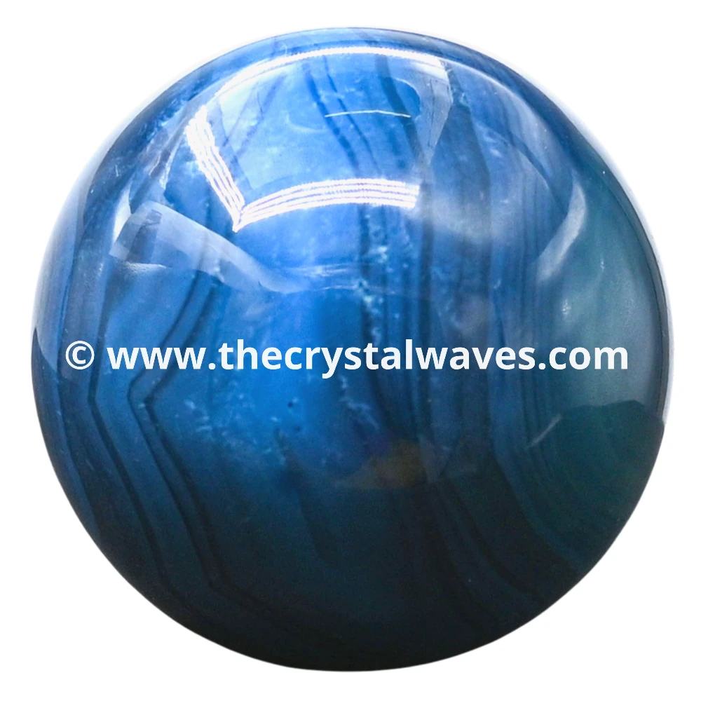 Blue Onyx Ball Sphere (1.5inch)