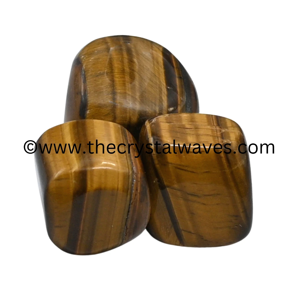 Tiger Eye Agate Tumbled Nuggets (Regular)