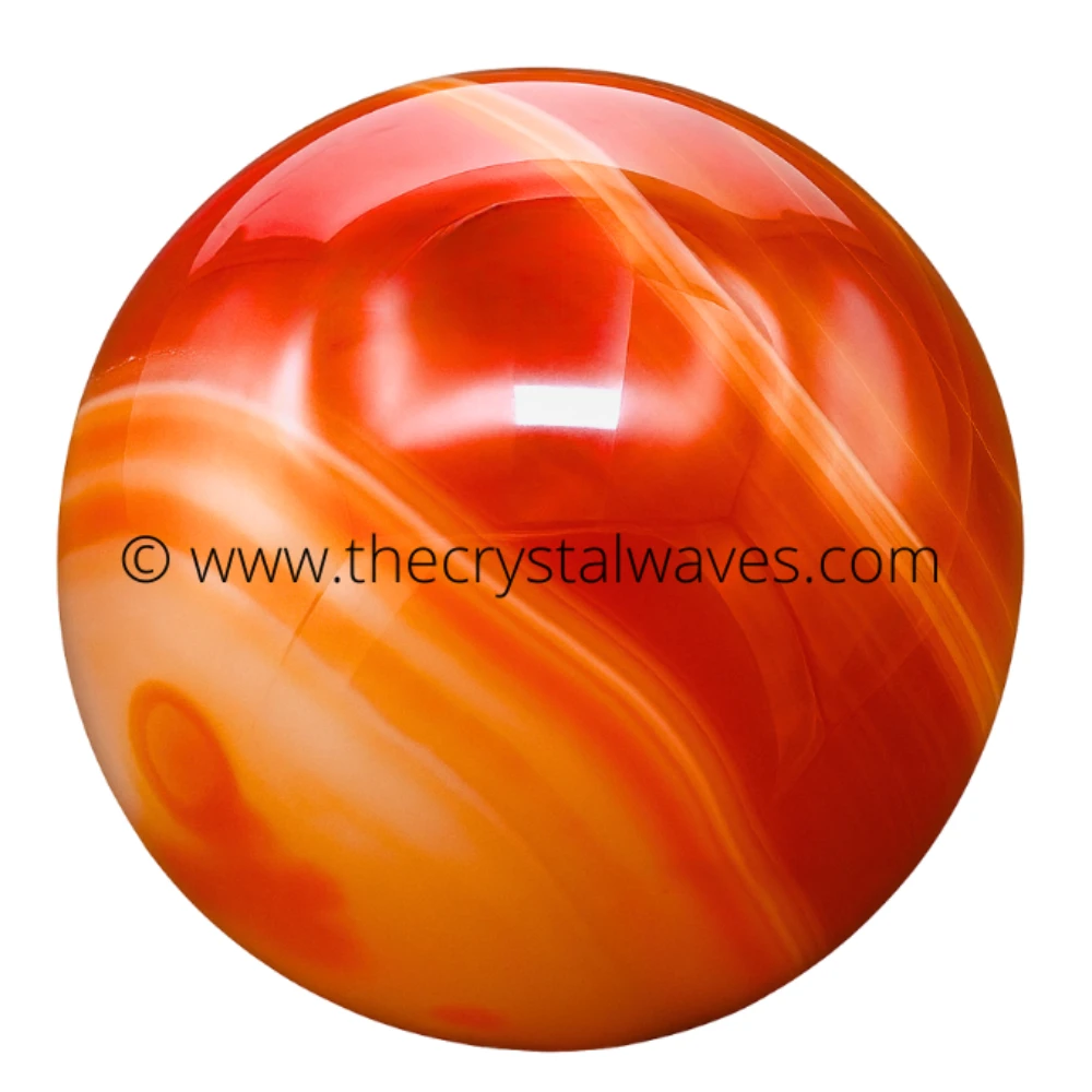 Red Onyx Ball Sphere (1inch)