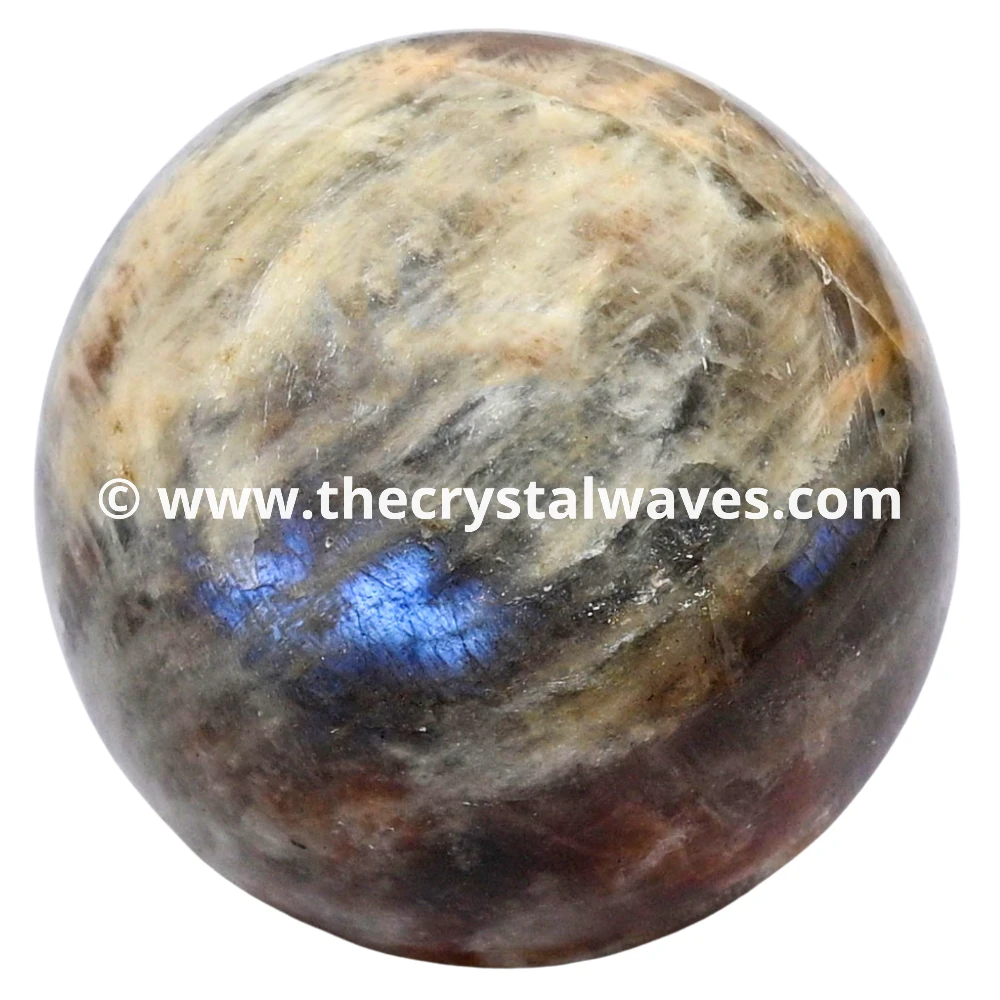 Sun Moonstone Ball Sphere (2inch)