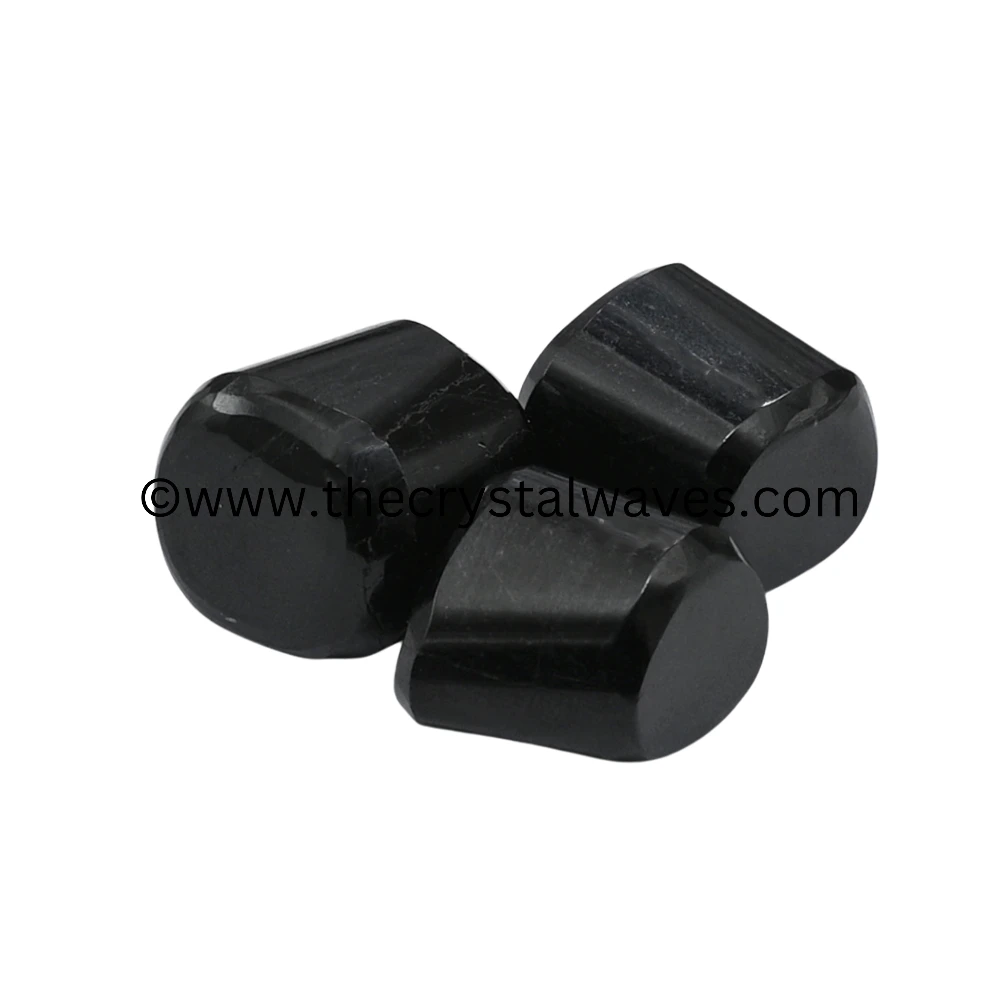 Black Tourmaline Tumbled Nuggets (Regular)